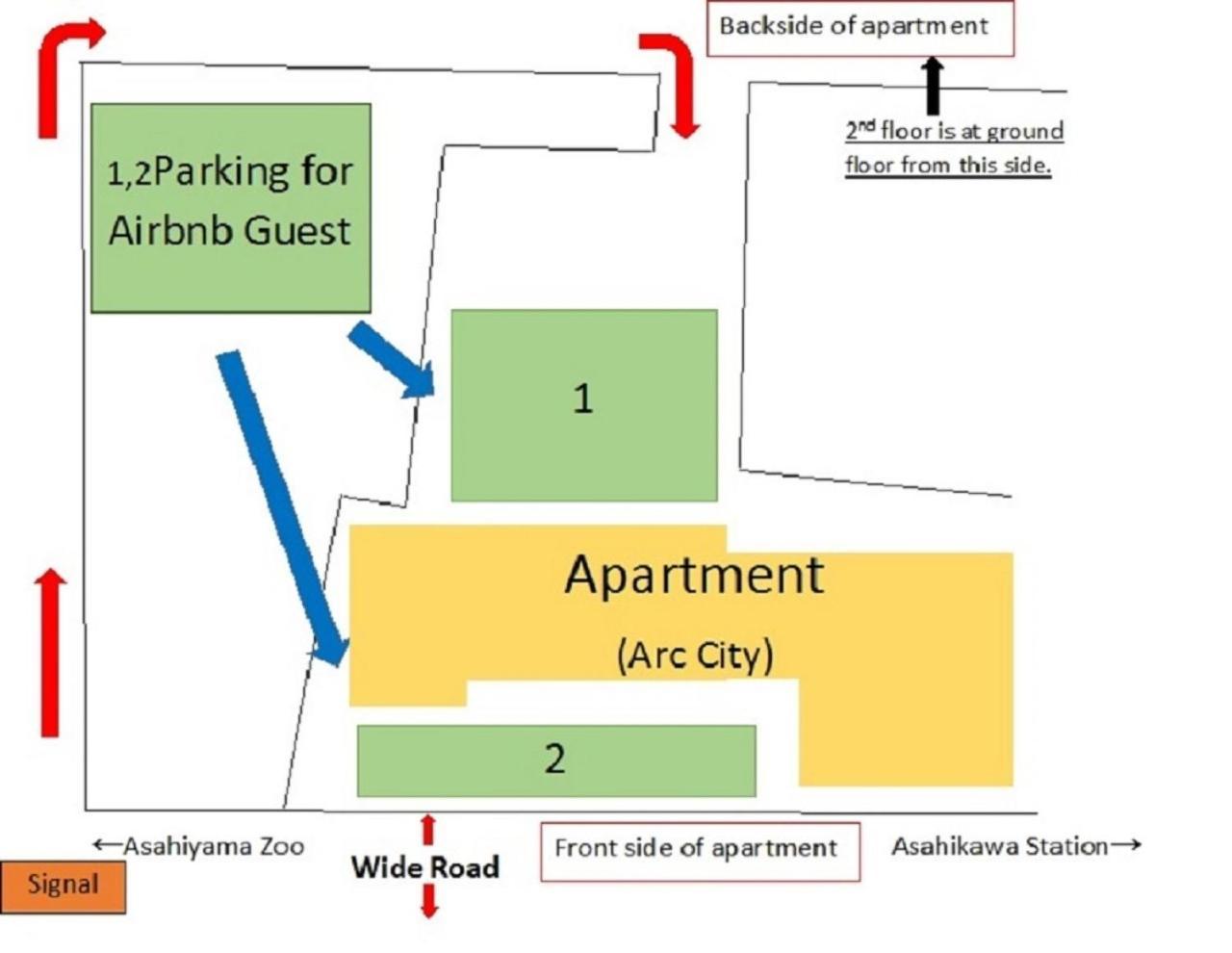 Ark City Asahikawa - Vacation Stay 8523 Ngoại thất bức ảnh